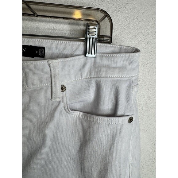 Lauren Ralph Lauren Women’s White Skinny Jeans Pants Stretch Denim Casual Size 8 - Picture 5 of 11